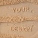 Custom Sand Imprint Flip Flops. Personalize With Your Design. No Minimum Order Quantity :)