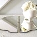 Vintage Vanity Mirror Beveled Shabby Chic Divided