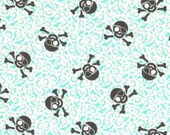 Michael Miller Fabric - Aye Aye Baby - Sea- Children's Novelty Fabric