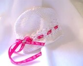ON SALE -  Winter Santa "Nice" List Designer Small Infant Designer Kufi Hat,...Small Infant Girl,Photo Prop,Christmas, Partywear