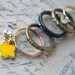 Hogwarts Houses - stacking rings inspired by the Harry Potter books