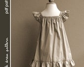 Lauren Dress - PDF Pattern - Size 12 months to 8 years old and tutorial.