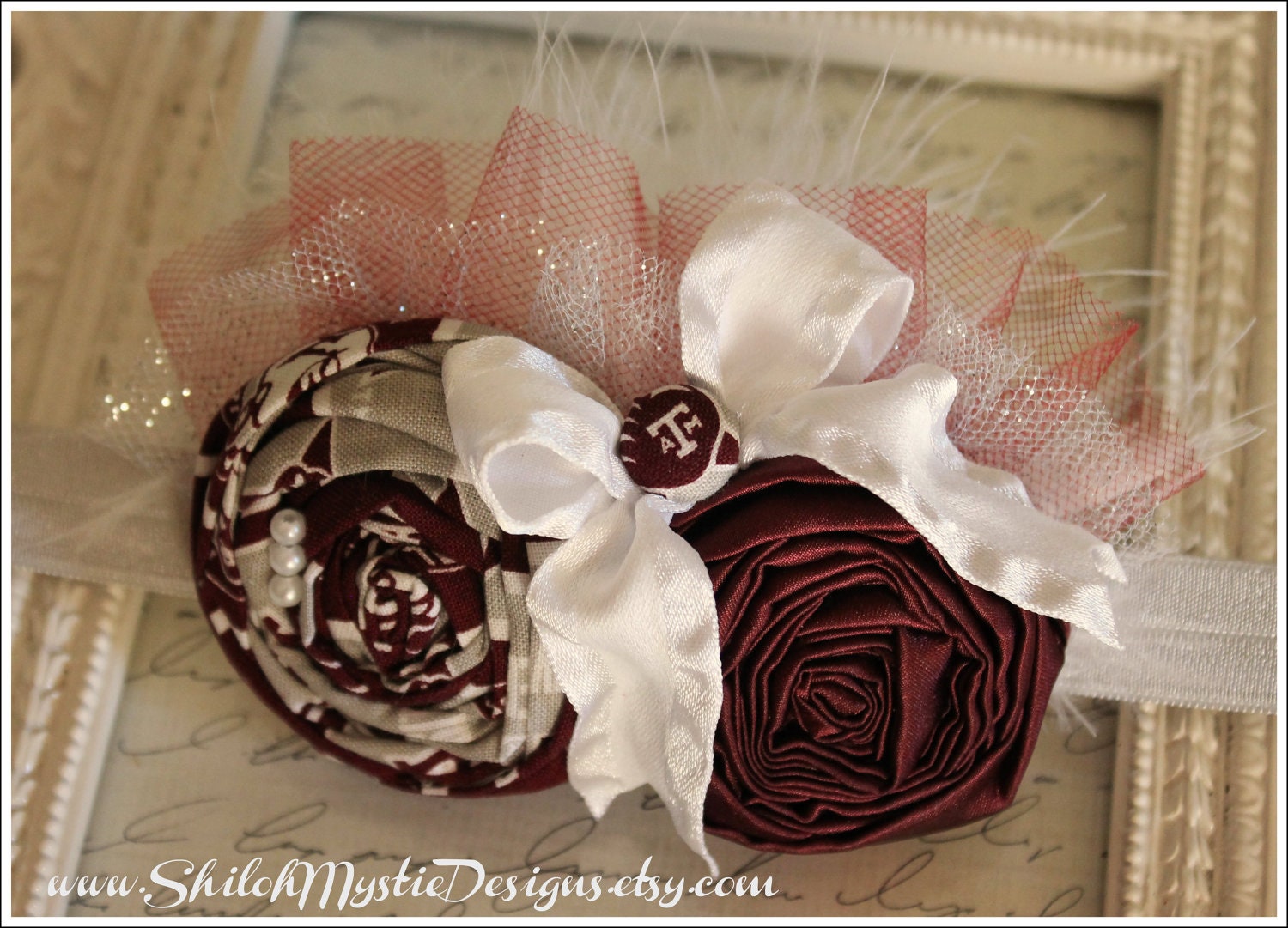 Aggie headbands-Texas Aggies Headband-Texas Aggies-ATM Headband-Aggie Football-Aggies Headband-Aggie headband-Gig 'em