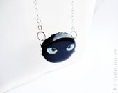 Cat's eyes necklace