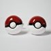 Pokemon Pokeballs - CUFFLINKS -