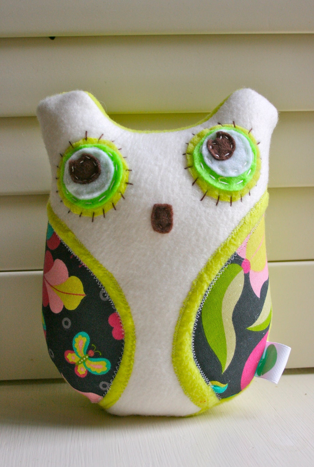Green Owl Plushie