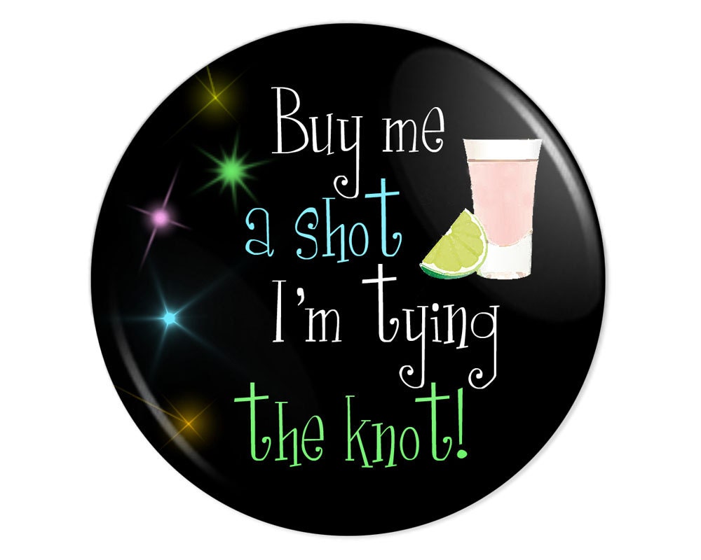 Tying the Knot Pinback Button - 3 inch