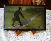 10% Discount..VINTAGE RARE 1915 Anheuser-Busch Color Lithrograph Print Medical Advertisement  :This Little Picture"