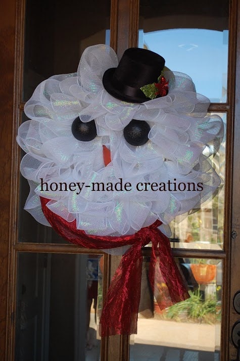 Frosty The Snowman Wreath