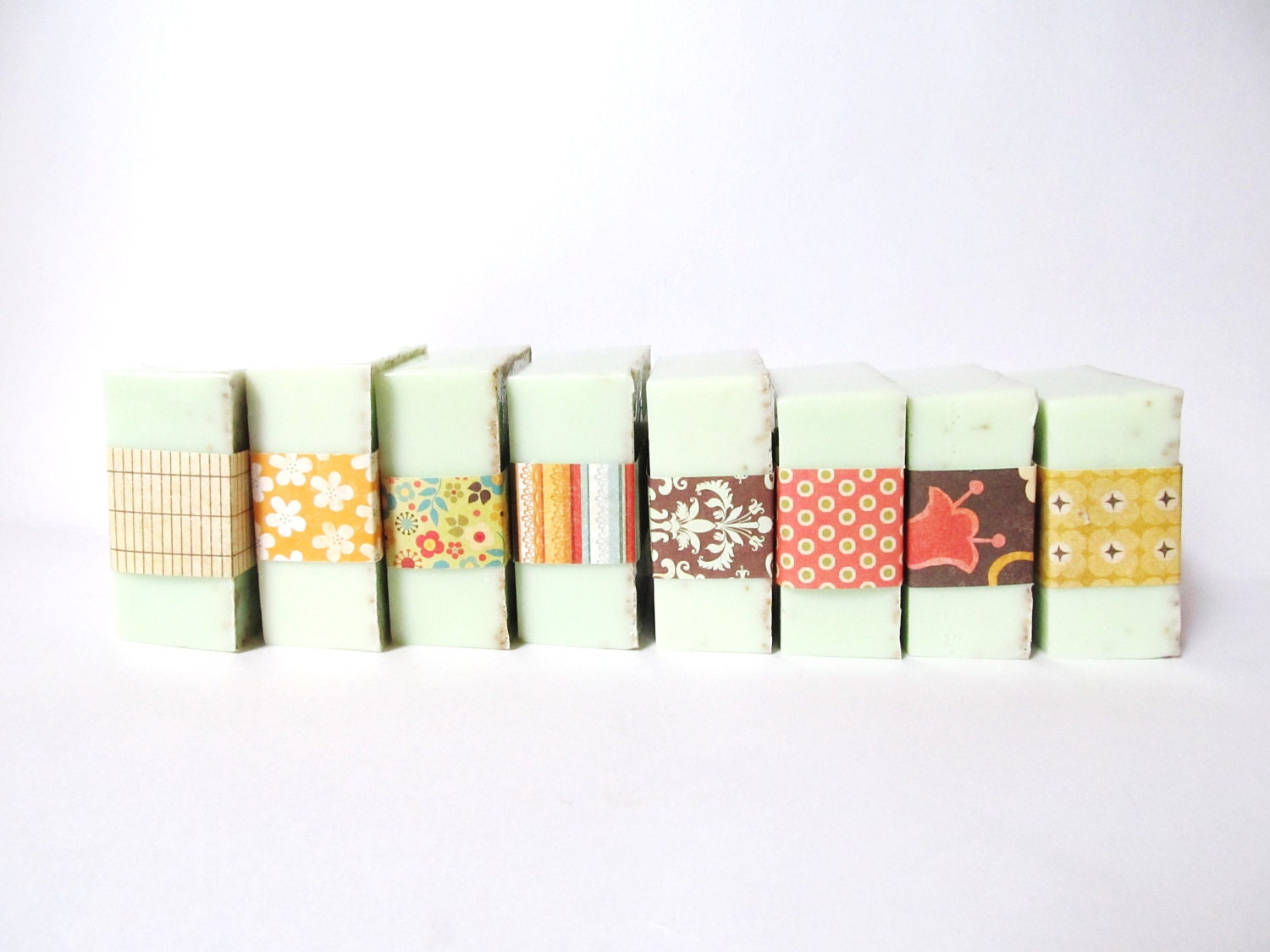 20 Wedding Favors Full Bars Handmade Soap-Soaps-Bridal Shower - Party Favors - Rustic Wedding - Custom Wedding Favors in your Wedding colors