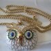 KJL Kenneth J Lane Owl Vintage Necklace