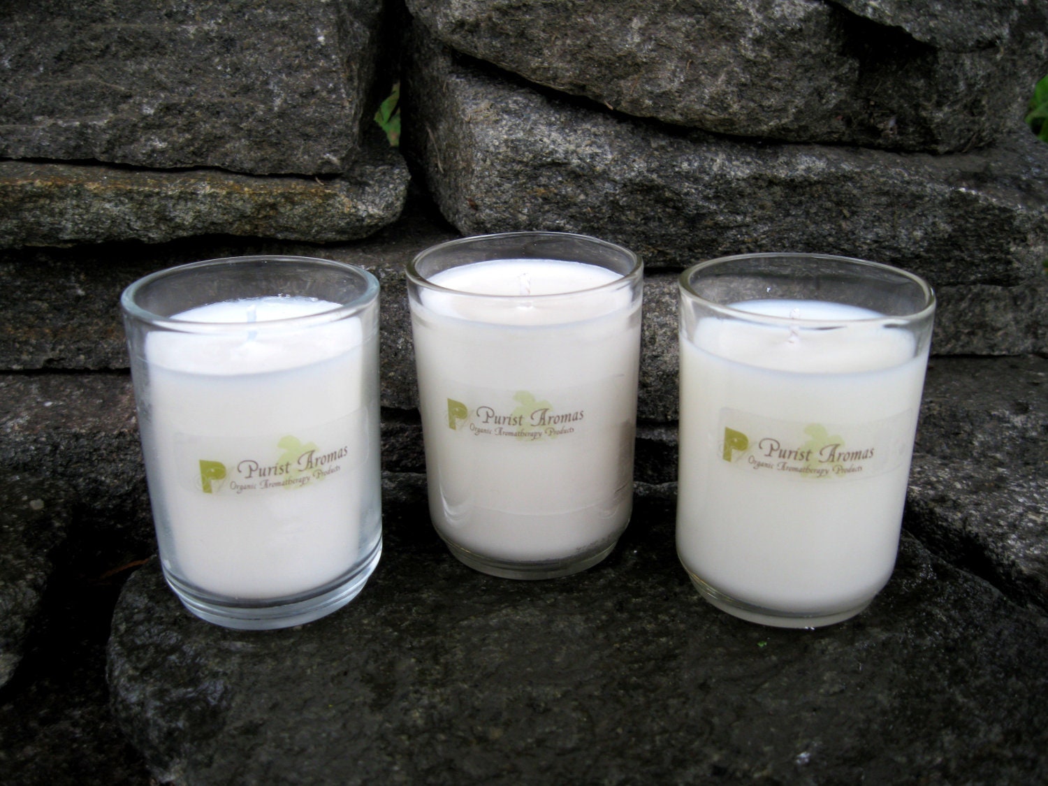 Aromatherapy Soy Candles Sampler Pack: Chocolate Cupcake, Bubblegum, Vanilla Cream