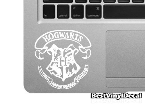 Magic school frontal vinyl decal (for macbook or ipad)
