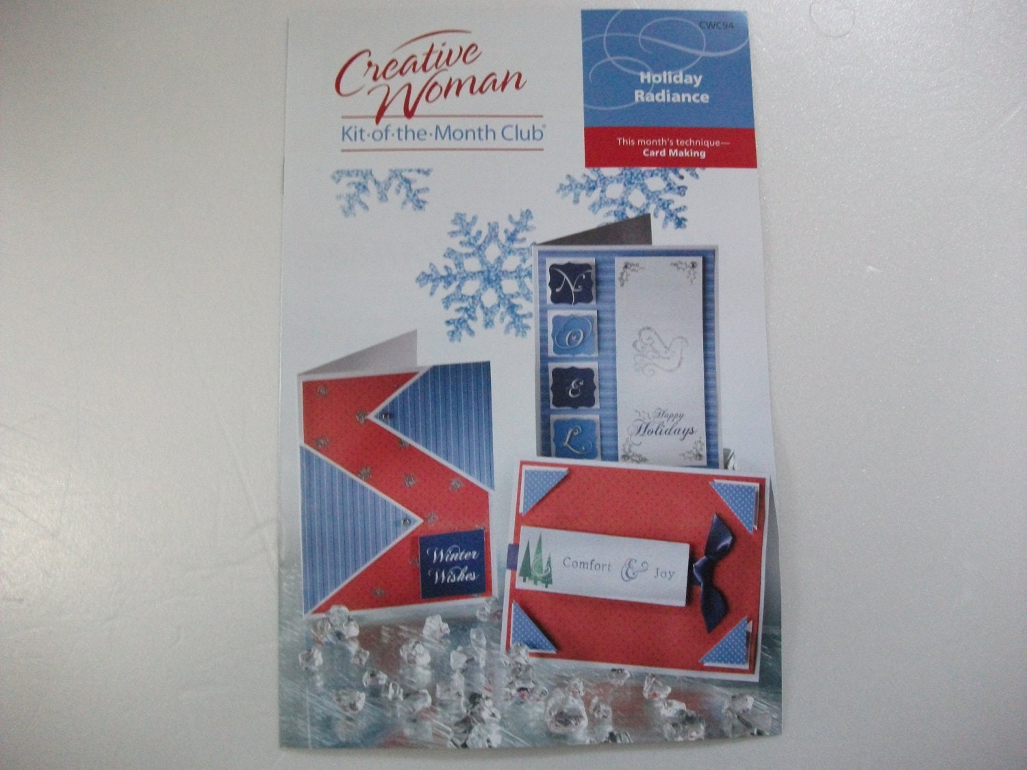 Creative Woman Kit of the Month Kit-HOLIDAY RADIANCE-Cardmaking