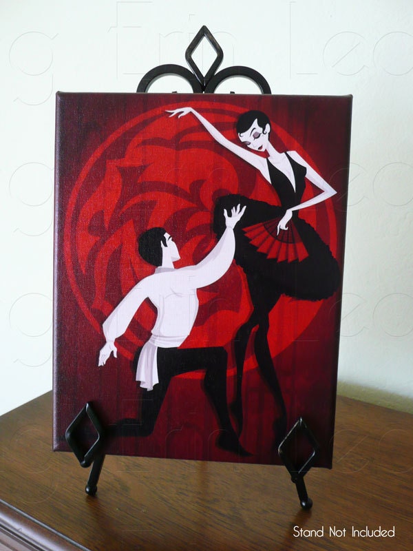 Carmen Ballet - 8x10 Canvas
