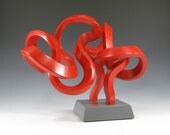 Modern Wood Abstract sculpture