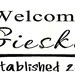 Custom Family Name Welcome sign