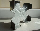 Industrial Vintage Steel Inbox 1950s