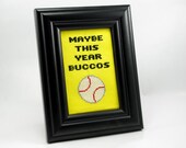 Pittsburgh Cross Stitch Pattern PDF - "Optimistic Buccos (Pirates)"