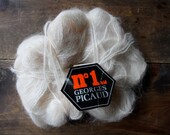 Vintage yarn /  kid mohair / Made in France / new old stock skein / Knitting Crochet Craft Supplies