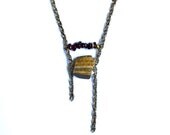 tiger eye necklace // bohemian fox collection