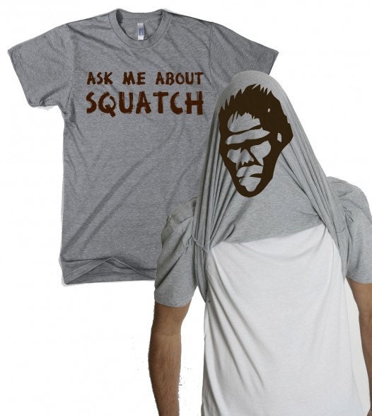 Ask Me About Squatch Shirt flip t shirt S-3XL