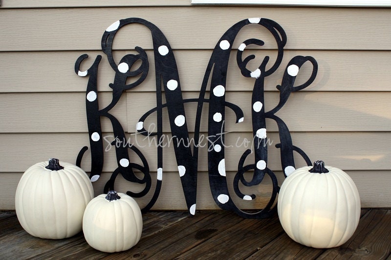 Extra Large (24") Wooden Monogram-Ready to Paint-Monogram your Home