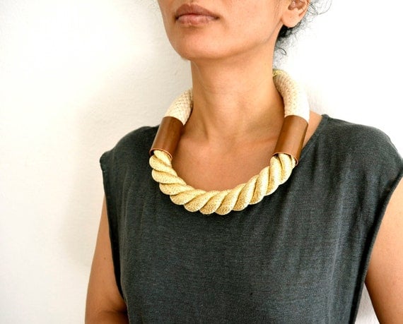 rope necklace ( h e r a )