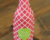 Personalized Monogrammed Wine Koozie - Many Colors and Designs Available