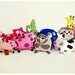Stuffed animal Greta Giraffe softie stuffed toy kid friendly stuffed giraffe yellow pink plush toy soft toy by 14'' (37cm)