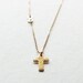Gold Filled Cross and Infinity Necklace - Infinity Necklace - Gold Filled or Sterling Cross and Infinity Necklace - Religious Jewelry