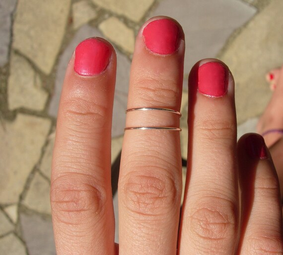 Delicate and Versatile Hand Hammered Silver Filled Adjustable Ring, Pinkie, Toe, Mid Finger