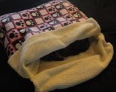 Burrow Bag, Dog Sleeping Bag, Snuggle Sack, Dog Blanket, Dog Bed