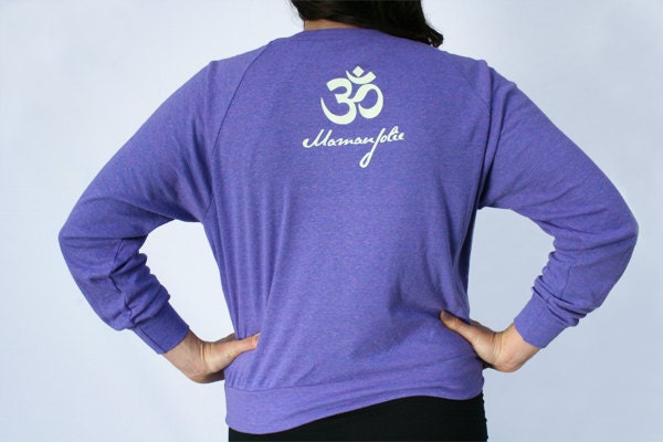 Maternity Yoga Tops pregnant Moms Raglan lightweight long sleeve Shirt
