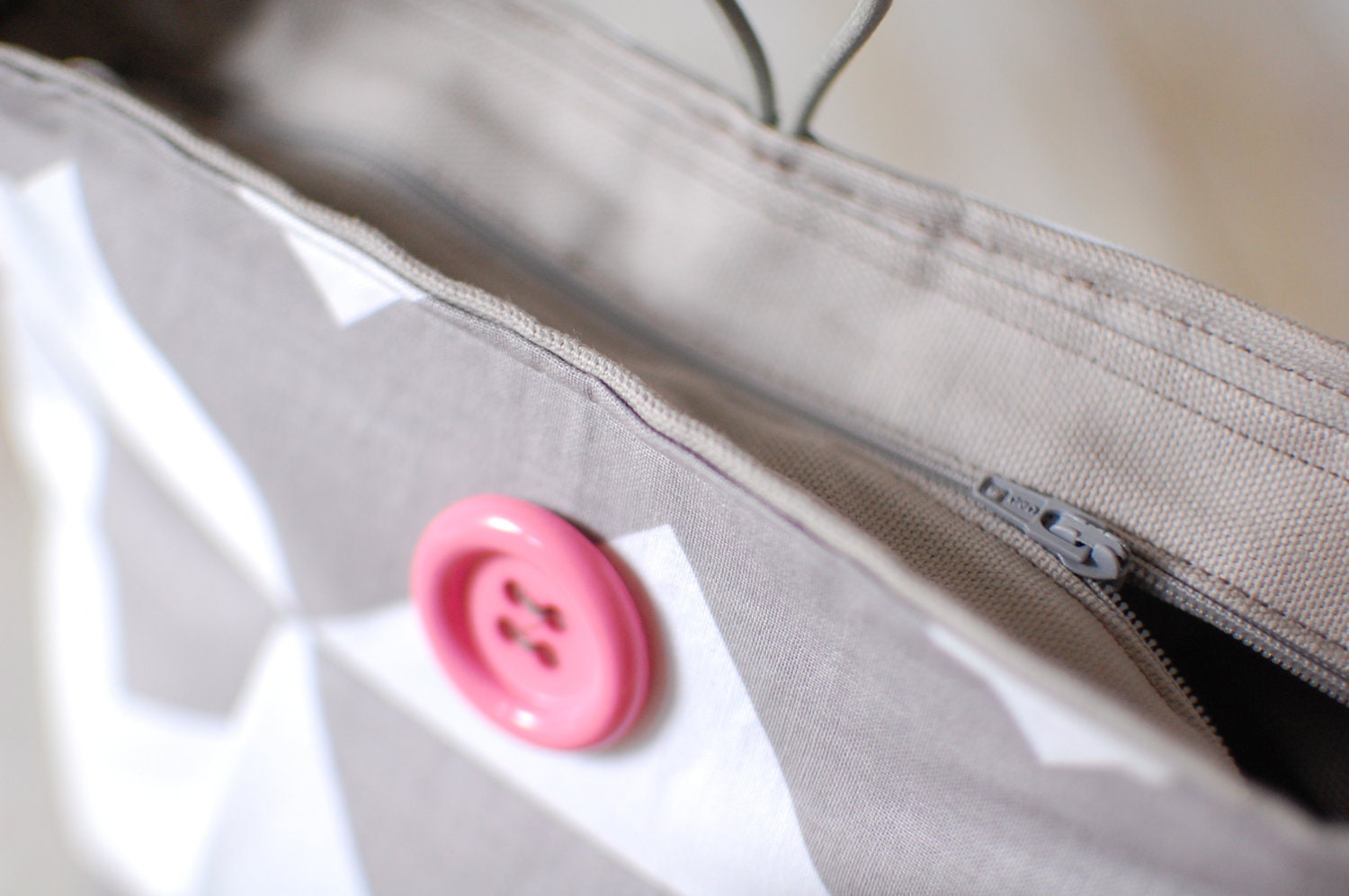 Add a Zipper Closure- for the 'Design Your Own' Bags