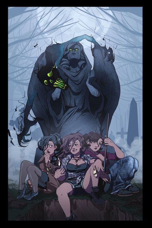 Girls vs ghouls SPN art print
