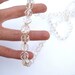 Long Vintage Flapper's Necklace--Facetted Crystal--Beautiful Knotted Graduated Bead Strand--Wearable Artifact From the Roaring 20's