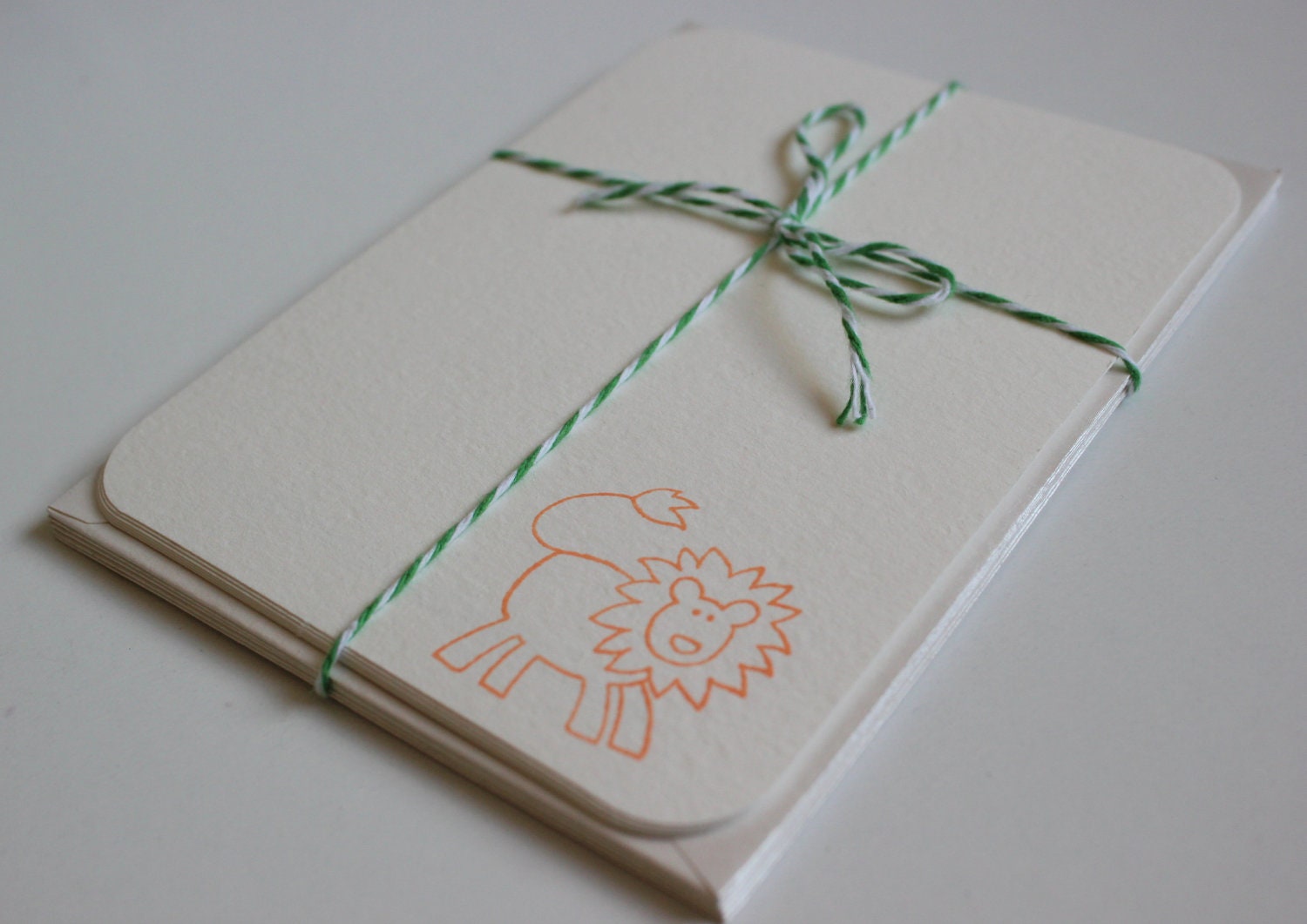 Set of 6 Lion Mane Cards