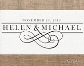 Premade logo and watermark for weddings or small businesses