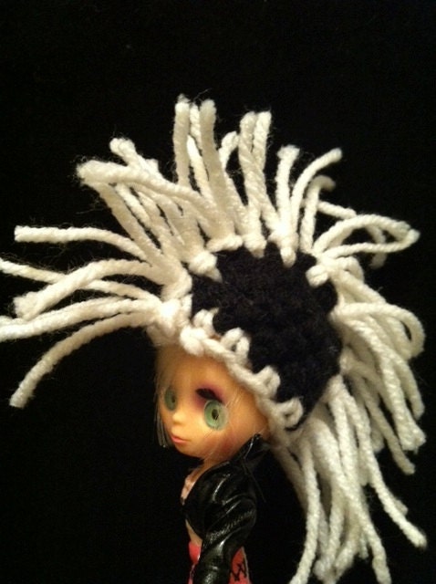 Petite Blythe Crochet Mohawk Hat