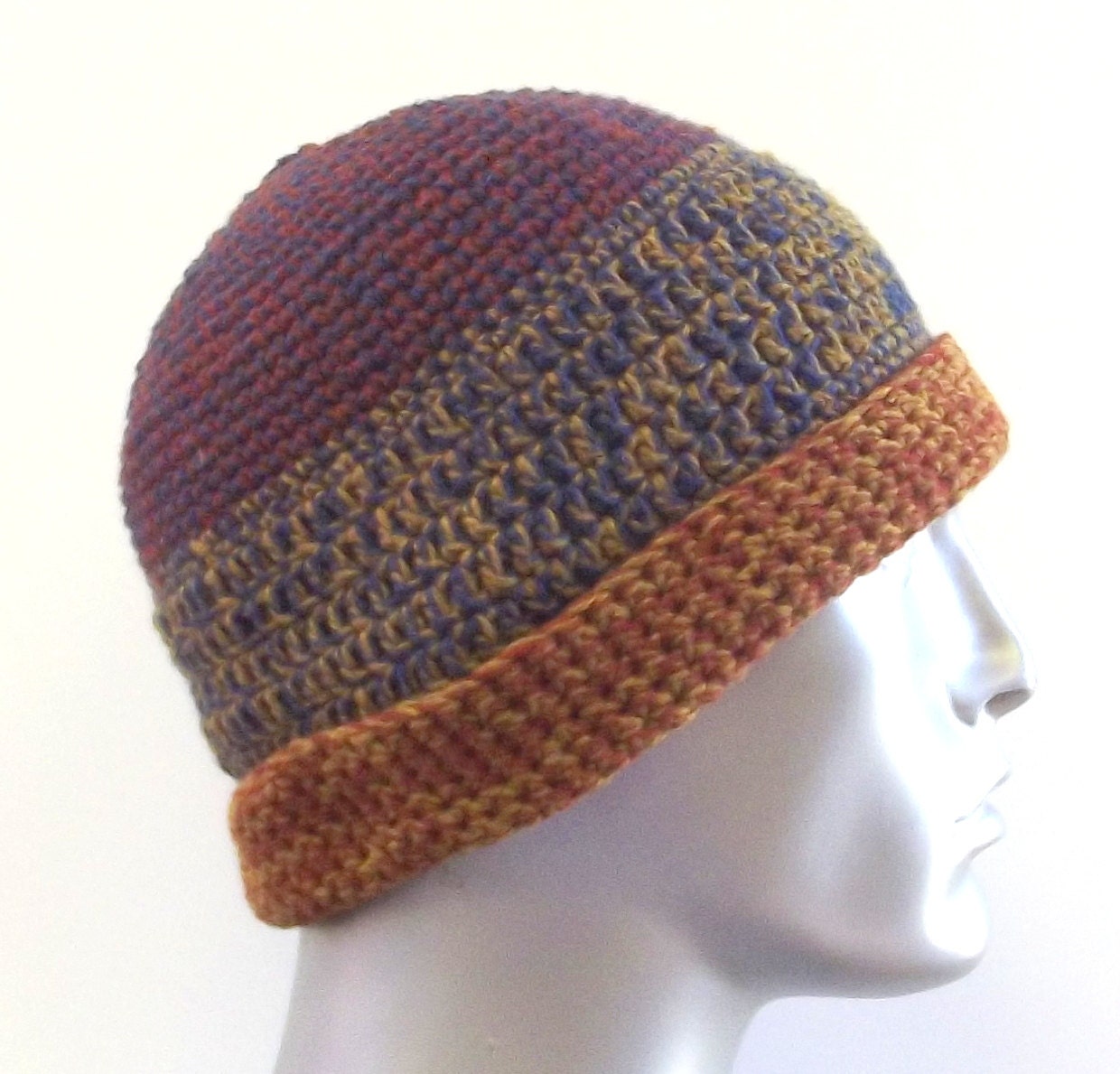 BEANIE, Crochet Hat, Cotton, Fall, Winter