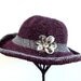 Cotton Grass Hat, Crochet , Sun Hat, Beach Hat, Resort Wear, Summer Apparel