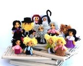 personalized family finger puppet, customized item, made to order what kind of puppet would you like
