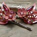 Decorative Spring Summer Bridal Pink Vintage Bobby Pins
