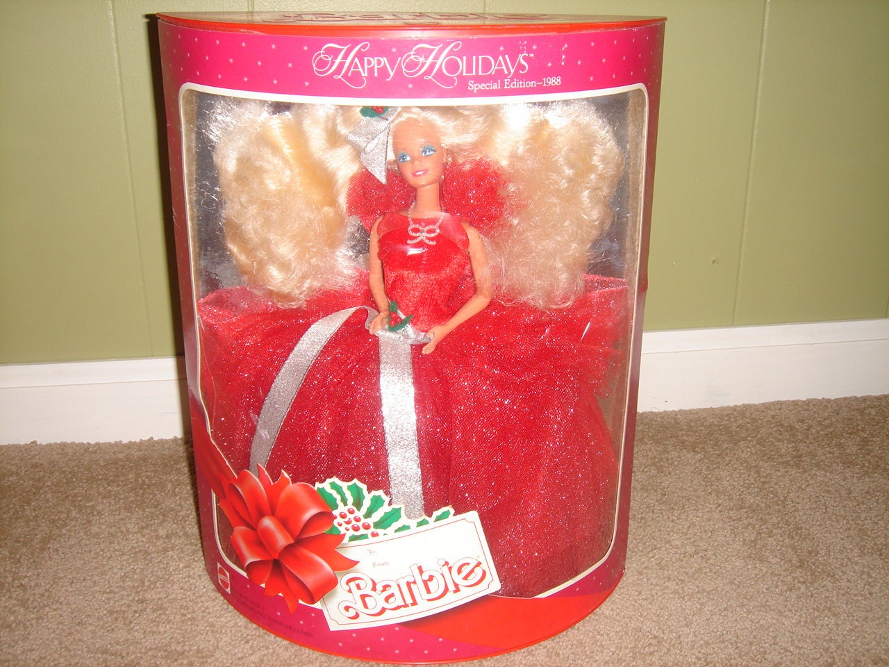 Christmas Sale- Special Edition 1988 Holiday Barbie