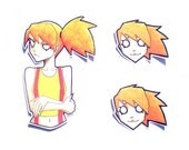 Pokemon Sticker Set - Misty