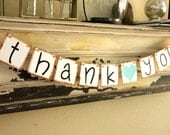 Wedding Banner - THANK YOU - Wedding Decoration - Photo prop