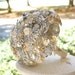 Champagne wedding bouquet. Deposit on a custom Vintage style broach bouquet. Please read description below the picture