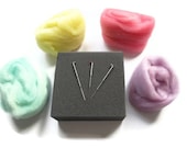 Needle Felting Kit, Felting Wool, Felting Needles, Foam Felting Pad