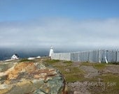 8x10 print - Cape Spear Lighthouse St. Johns Newfoundland, Canada